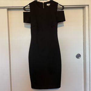 Calvin Klein Black Cocktail Dress, size 2P